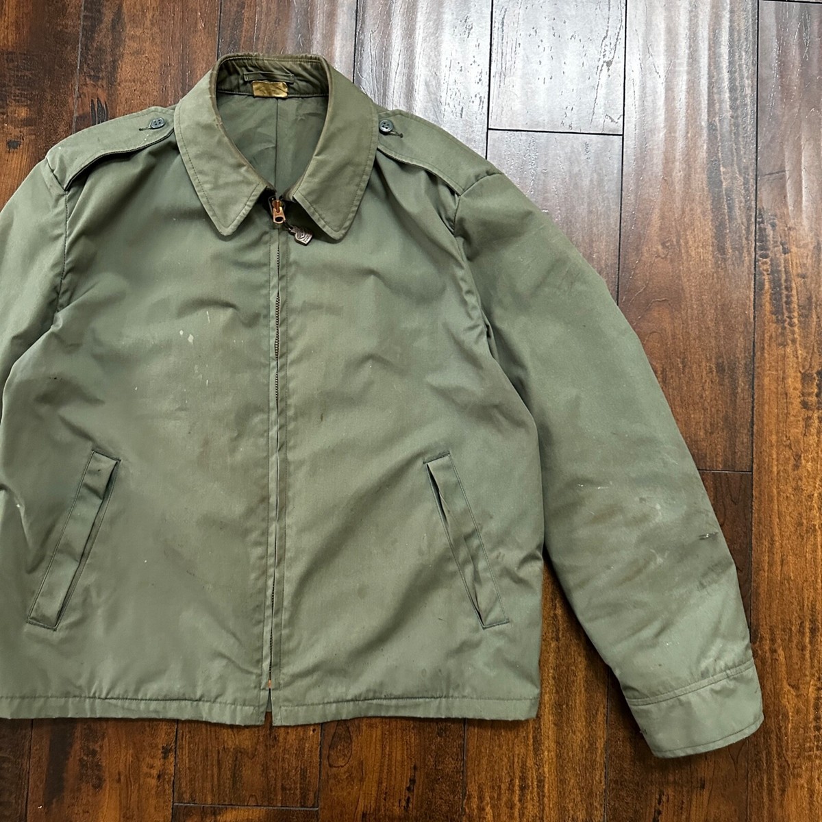 VTG 1960s AG-274 Military Green Water Repellent Jacket 42R VTG 1960s AG-274 Military Green Water Repellent Jacket 42R