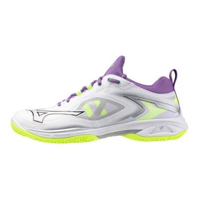 Mizuno Badminton Shoes WAVE CLAW NEO 3 FIT White/Black/Lime