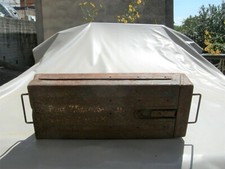 2° W.W.. - ESERCITO TEDESCO-CASSETTA PORTAMUNIZIONI,ARTIGLIERIA- IN FERRO