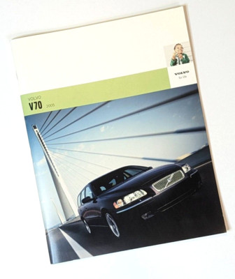 2005 Volvo V70 Sales Brochure Specs Catalog ~ V70 2.4 2.5T T5 NICE!