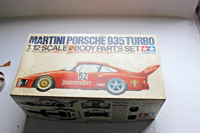 Martini Porsche 935 Turbo Body Parts Set with Box Tamiya Japan 1