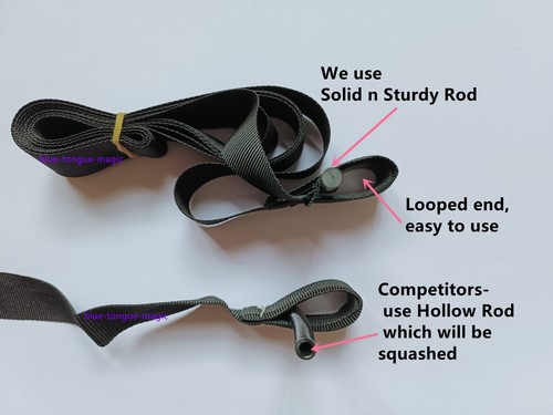 Caravan RV Awning Pull Down Strap + 2 pcs awning safety travel /deflapper straps - Picture 3 of 10