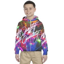 Kids Hoodie Quality Not Quantity Design Hoodie Unisex For Children