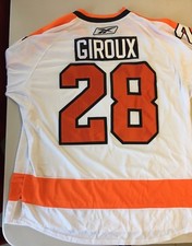NEW CLAUDE GIROUX #28 PHILADELPHIA FLYERS REEBOK WHITE XXL JERSEY FREE SHIP