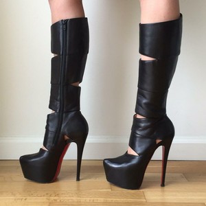 louboutin platform boots