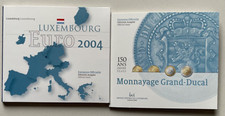 2004 Luxemburg  - 150 Jahre Monnayage Grand-Ducal  2 Euro Henri & Kursmünzensatz