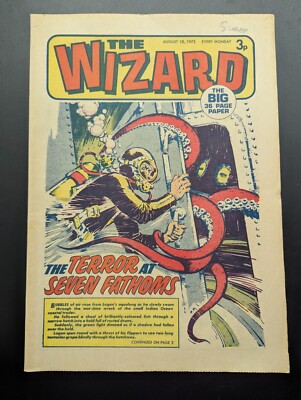 Wizard Comic August 18th 1973, D.C. Thomson, Birthday Issue