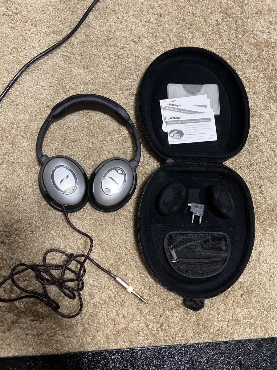 Bose Model QC15 Quiet Comfort 15 Acoustic Noise Cancelling