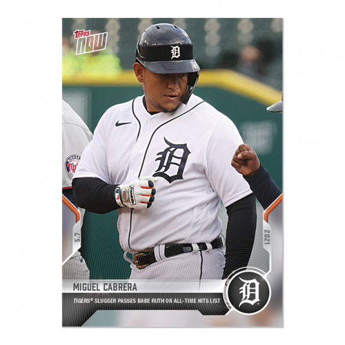 2021 Topps Now 181 Miguel Cabrera