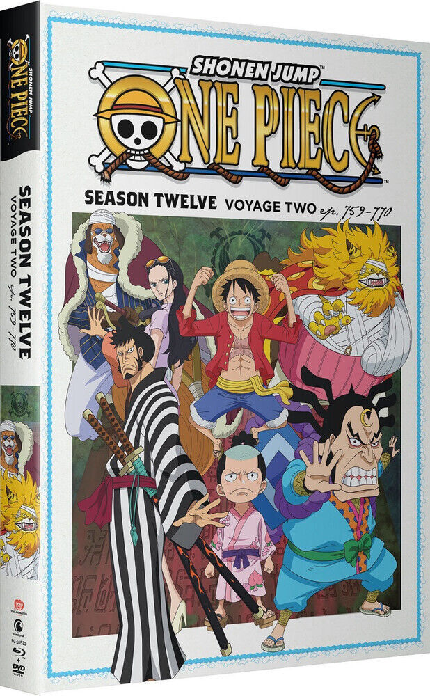 One Piece Season 12 Part 1 BLURAY/DVD SET (Eps # 747-758) (Uncut)