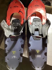 Tubbs Pinnacle 30 X 9 Inch Snowshoes Red Gray Hiking Trekking Made In USA