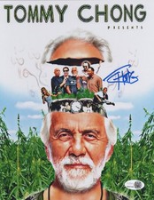 Tommy Chong Presents Comedy at 420 Auto 8"x10" Signed Photo JSA