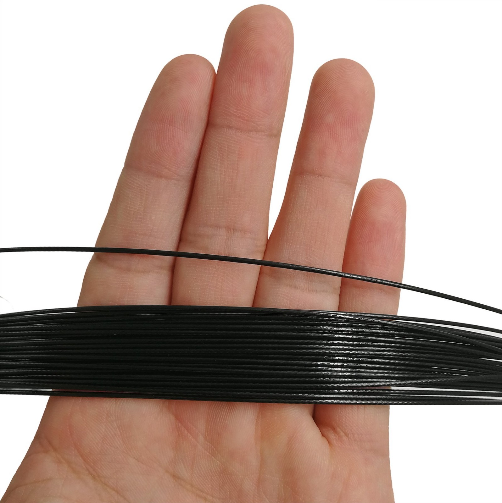 Drchoer 30Pcs Fishing Wire Leaders,100LB 19Inch Stainless Steel High Strength