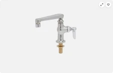 T&S Brass B-0208 Deck Mounted Pantry Faucet w/ 6" Cast Spout 1244 3B