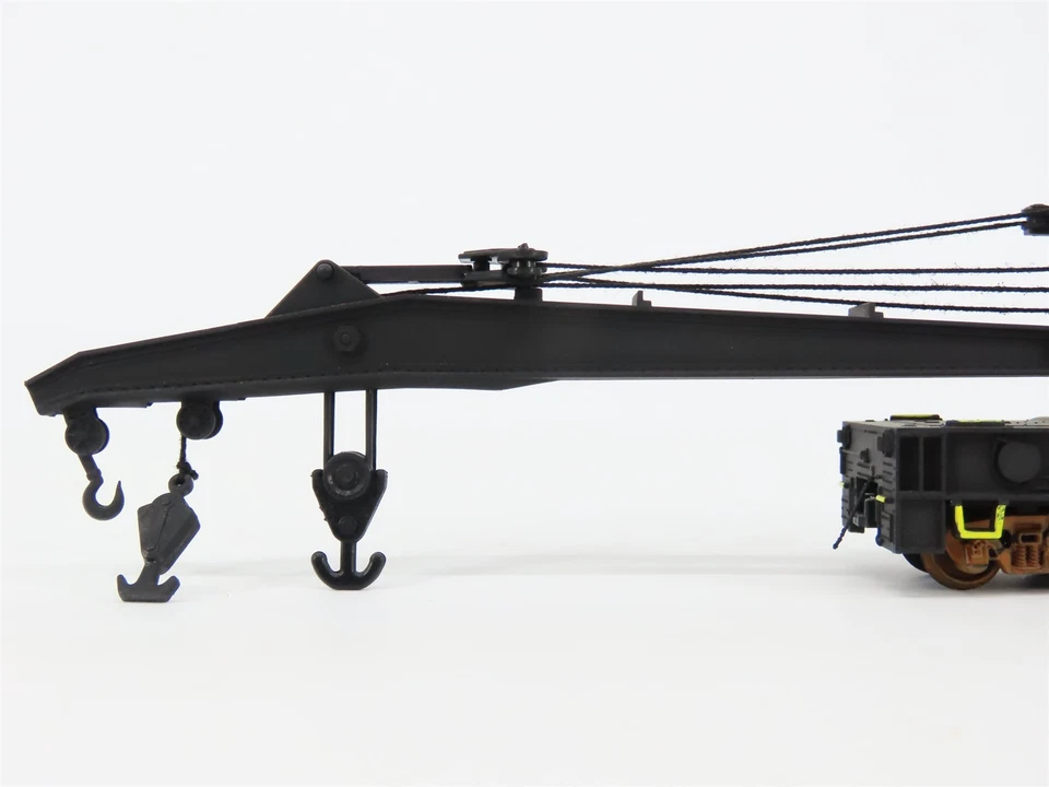 HO Scale MEHANO MW Maintenance of Way Wreck Crane #8 - Custom - Image 2 of 4
