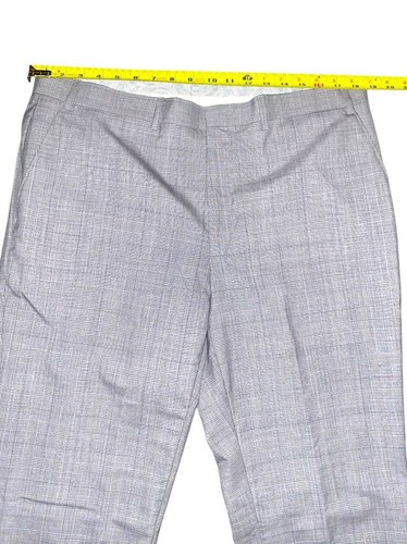 Lauren Ralph Lauren Black Label grau kariert Größe 38 W32 L Herren Hose 100% Wolle - Bild 6 von 9