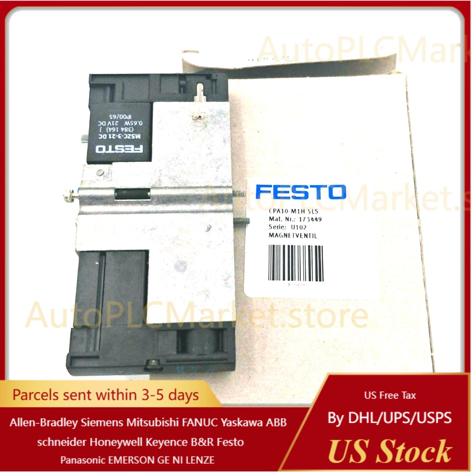 1PC FESTO CPA10-M1H-5LS 173449 solenoid valve CPA10M1H5LS New