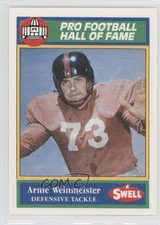 1990 Swell Pro Football Hall of Fame Arnie Weinmeister #123 HOF 0l2