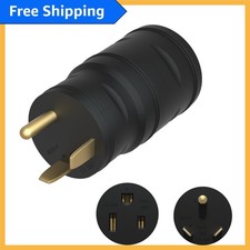 30 Amp NEMA TT-30P to 6-50R Adapter - Reliable Charging for Electric Vehicles
