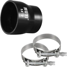2.5" to 3 inches Silicone Reducer Intercooler Tube Kit, 4 Layers Reinforced