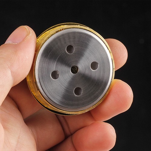 Digital Cigar Humidor Hygrometer Thermometer Temperature Round Gauge New - Foto 4 di 11