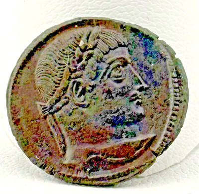 Ancient Constantine 1 AD 307/310-337 Follis Anepigraphic 18mm 2.2 grams