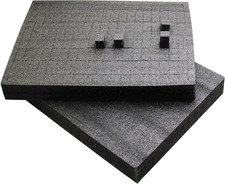 Foam Inserts for Cases 16 X 12 X 2 Inch Pick and Pluck Foam Insert Fits for Boar