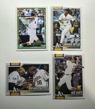 2026 Topps Series 1 Athletics A’s Base 9 Card Team Lot Kurtz Butler 1991