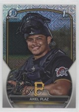 2023 Bowman Chrome Prospects Mega Box Mojo Refractor Axiel Plaz #BCP-208 0b3