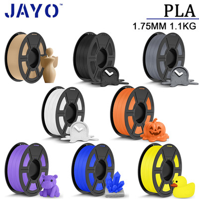 【Kaufe 10 Zahl 6】JAYO 1,1KG PLA 3D Drucker Filament 1.75mm Einfach zu Verwenden
