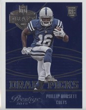 2015 Panini Prestige Draft Picks Retail Jumbo Blue Phillip Dorsett #11 1u6