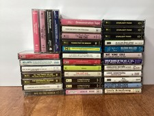 40s 50s Classical Cassettes Lot Of 35 Nate King Cole Glenn Miller Untested