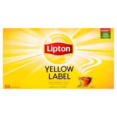 Lipton Yellow Label Schwarzer Tee 100 g (50 Beutel)
