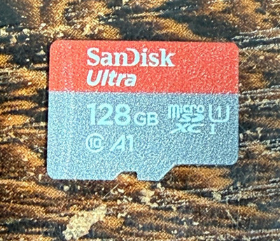 SanDisk Ultra 128GB Micro SDXC Card UHS-1 Micro SD Memory Card A1 - Excellent