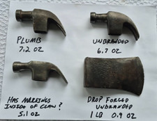 Vintage Plumb Hammerhead & Others Free Shipping
