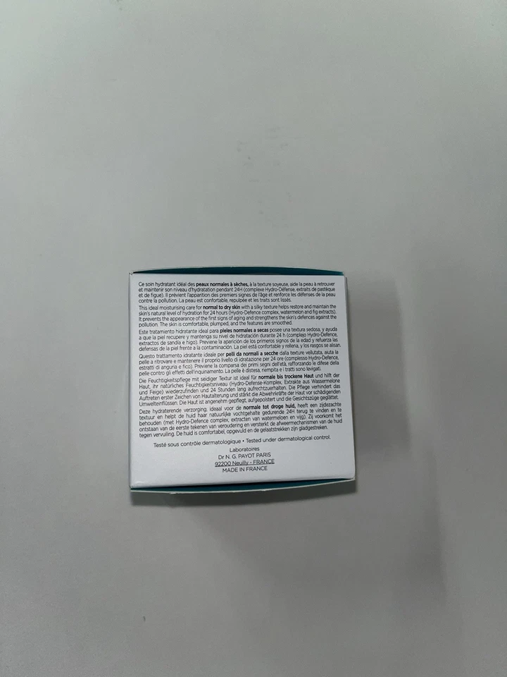 NUEVO PAYOT Paris HYDRA 24+ Crème Glacée 1,6 oz/50 ml VENDEDOR DE EE. UU. ENVÍO AL DÍA SIGUIENTE Foto 4 de 4