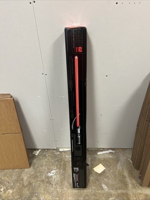 2015 Hasbro Darth Vader Force FX light saber with display stand