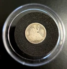 1837 Seated Liberty Half Dime No Stars Nice Details Key Date First Year!