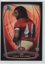 2014 Bowman Chrome Black Refractor 73/299 Trey Millard #121 0a9