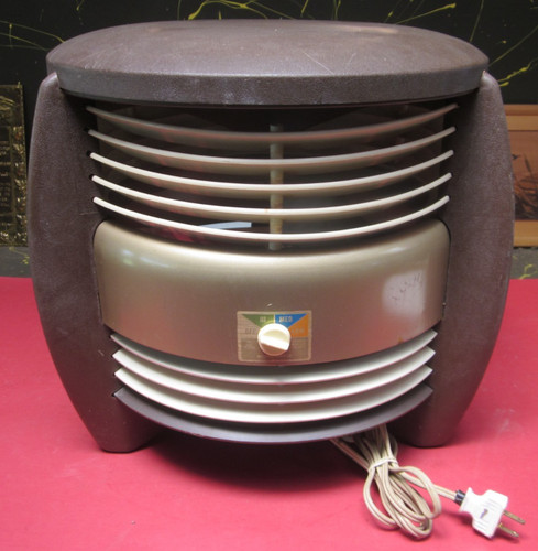 vintage CDX-12 3-speed hassock fan, 360 degree air circulator