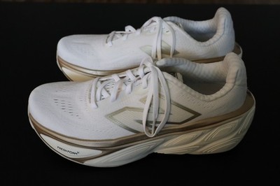New Balance Fresh Foam X More Shoes Womens Size 9.5 White Tan Road Running