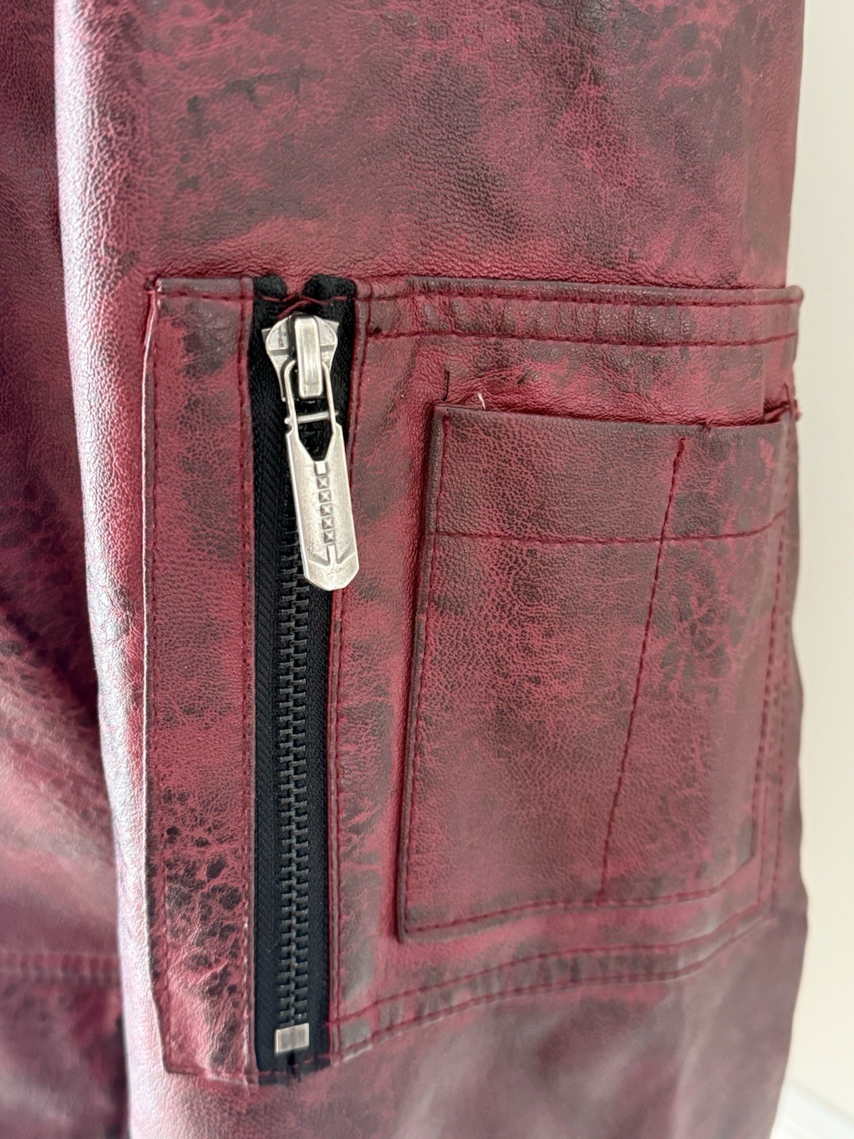 Ameri Mode Bomber Jacket Native American Chief L … - image 4