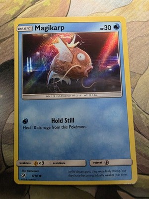 Magikarp 8/18 Holo Common Detective Pikachu Pokemon Card Mint | eBay
