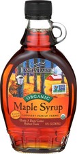 Organic Grade A Dark Robust Roasted Sugar Swamped Maple Syrup 8 Fl Oz 78