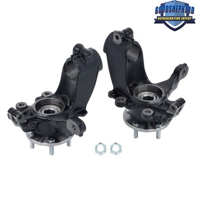 Front Steering Knuckles Wheel Hub Bearing Assembly Pair For 2012-2018 Ford Focus