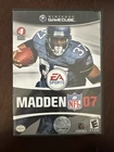 Madden NFL 07 Nintendo Gamecube CIB Complete Tested