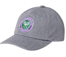 WIMBLEDON THE CHAMPIONSHIP LOGO GREY OFFICIAL CAP HAT BRAND NEW