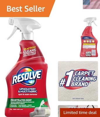 22 fl oz Multi-Fabric Cleaner & Stain Remover - Safe for Upholstery Use