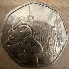 Paddington Bear Tower Of London 2019 50p Coin