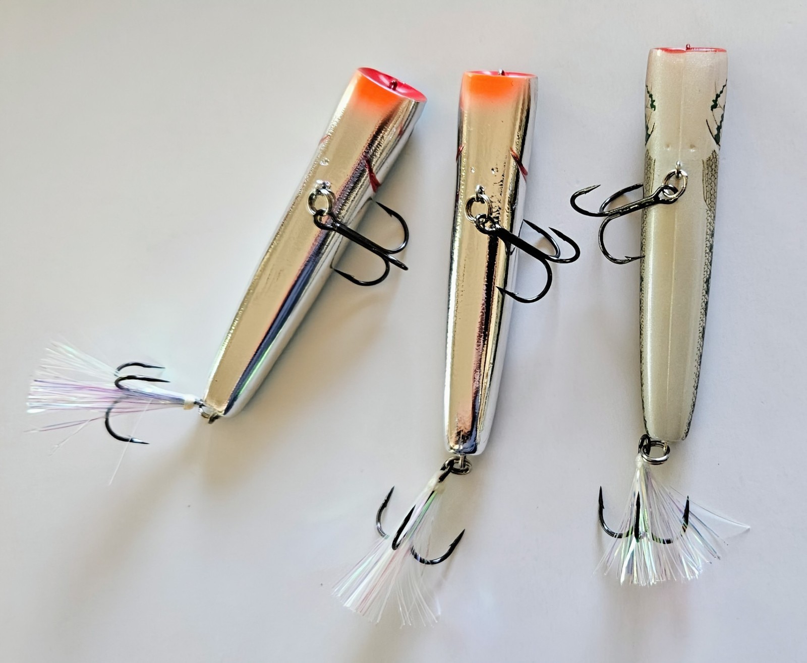 3 Storm Rattlin Chug Bug Topwater Poppers 3/8 oz 3.25" 3 Colors In Set New  - Image 16